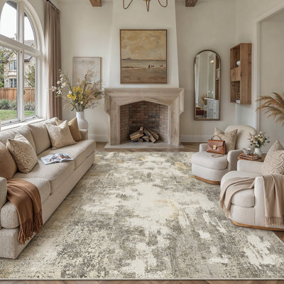 Tapis abstrait moderne Arden