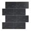 Carreaux muraux Rivora SPC, marbre noir-133030224