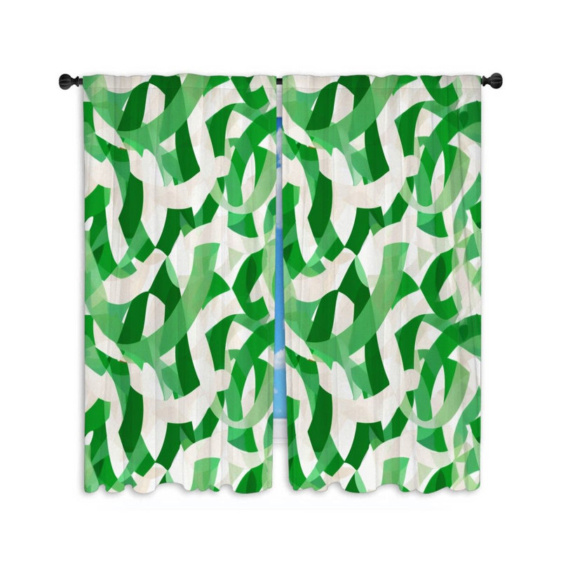 Paire de rideaux obscurcissant en polyester Clymene, L 40 po x L 63 po