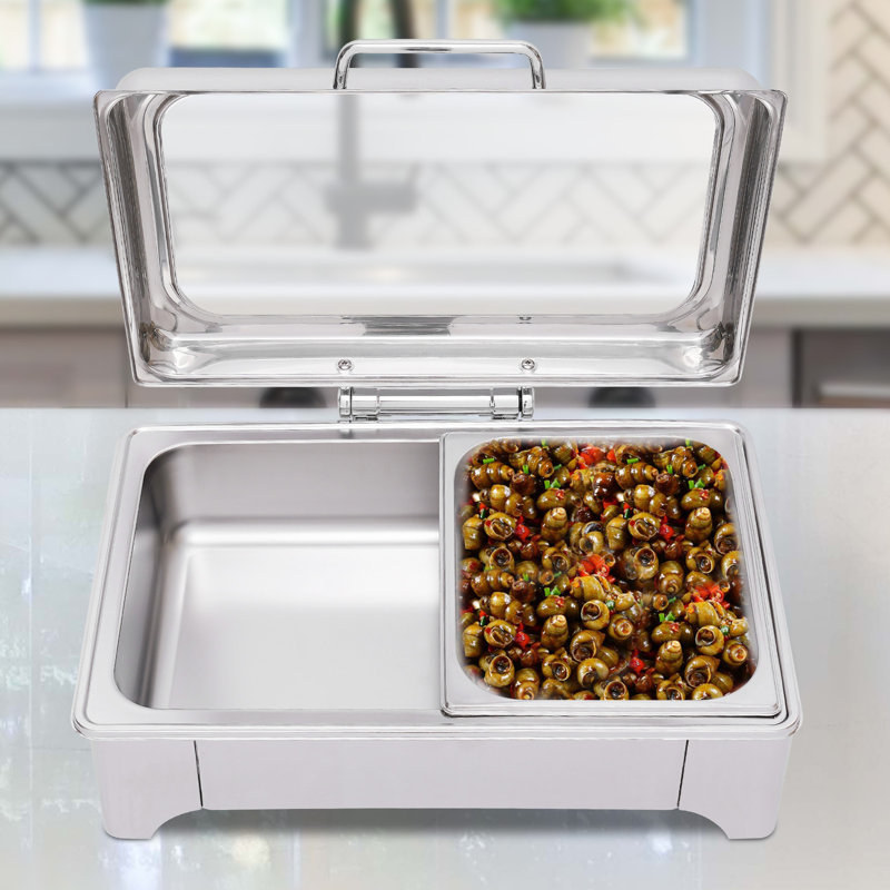 9.5QT 2-Pan Professional Warmer Set