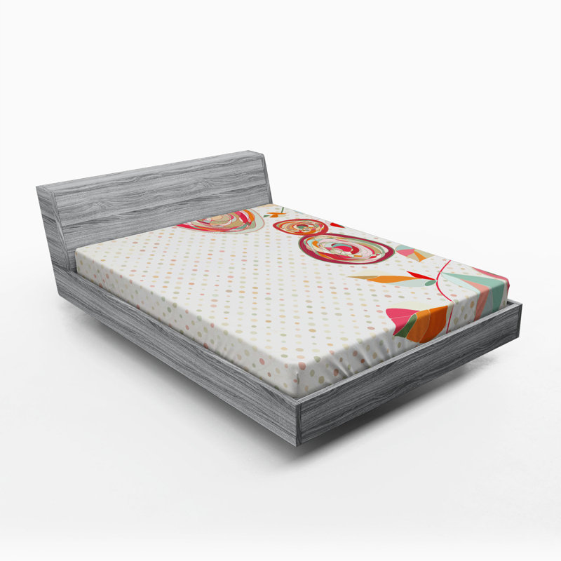 Drap-housse pour pétales avec greffons vedette, Drap-housse de taille double