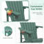 Chaise Adirondack en plastique Gumbert-87389171
