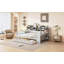 Lit en bois avec lit gigogne simple-827234208-827234209