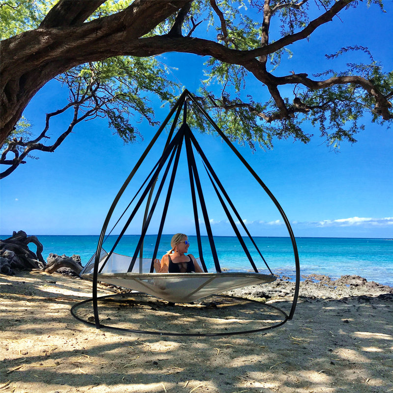2 Person Chair Hammock with Stand