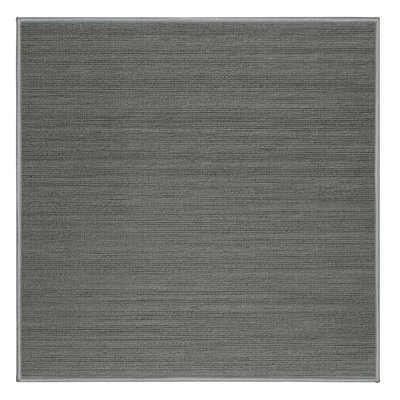 Machine Washable Solid Gray Area Rug