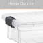 Boîtes de rangement transparentes avec couvercles Superio-62229968