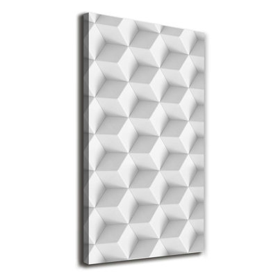 3D Abstraction - Wrapped Canvas Print
