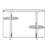 Arlander 42'' Glass Top Console Table