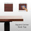 Bureau en coin VIVO Electric 78 po x 55 po, série 3E5SW-93689694