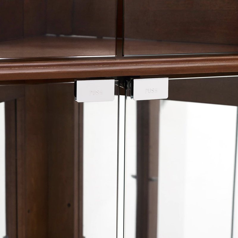 Vitrine noyer, Noyer