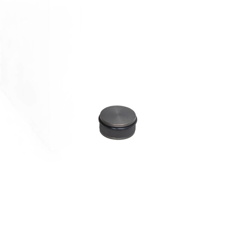 Floor Mount Stop, Smoked Bronze