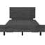 Twin Bed Base Cervants, Bedroom, Smokey Oak