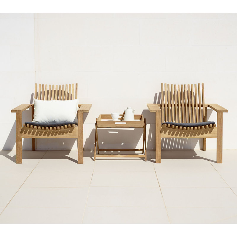 Amaze Teak Patio Chair with Cushions