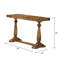 Console en bois massif 50 "-969411685