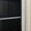 Armoire de rangement multimédia à 8 niveaux, armoire de rangement compacte CD DVD avec tablettes ajustables, bibliothèque haute étroite, étagère de présentation-129864789