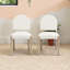 Ensemble de 2 chaises de salle à manger style Mid-Century avec dossier rembourré et accoudoirs-730694133