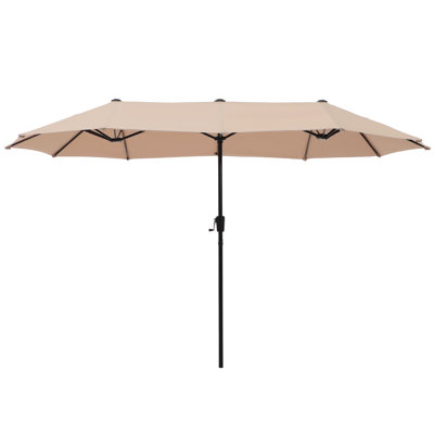 Taralyn 155'' x 78'' Rectangular Market Umbrella