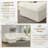 Katrein 142.00 W Modular U-Shaped Free Combination,Cloud Couch with Ottomans-255646109
