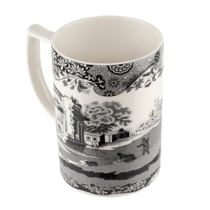 Blue Italian, Black Italian - Mug 