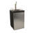 EdgeStar 4.9 Cubic Feet Single Tap Freestanding Kegerator with Adjustable Temperature-45119873