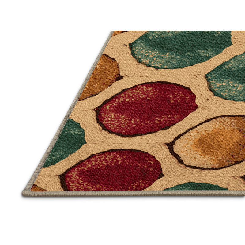  Tapis lavable Ladoo Desserts, Rectangle de 5 pi x 8 pi