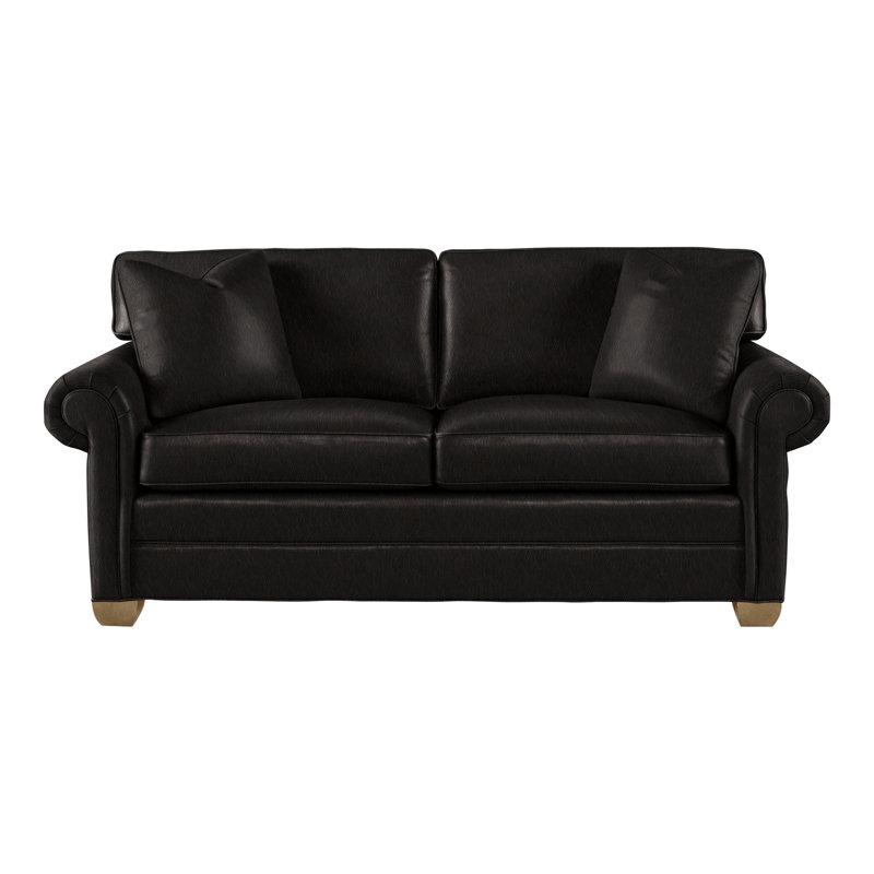 Main Street Loveseat, Hampton, Ziggy Ink Genuine Leather