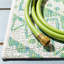 Tapis intérieur / extérieur ivoire / vert Elida-1041623622