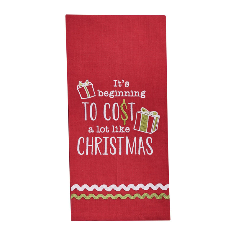  Cost A Lot Like Christmas Dishtowel Set of 2, Cost A Lot Like Christmas