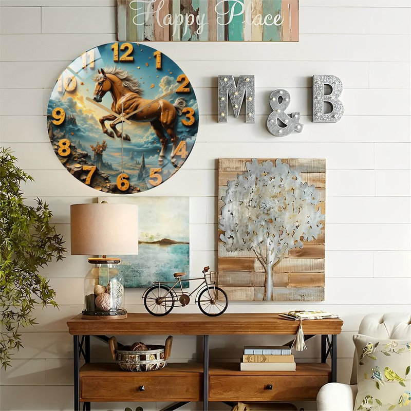 Horloge murale Vibrant