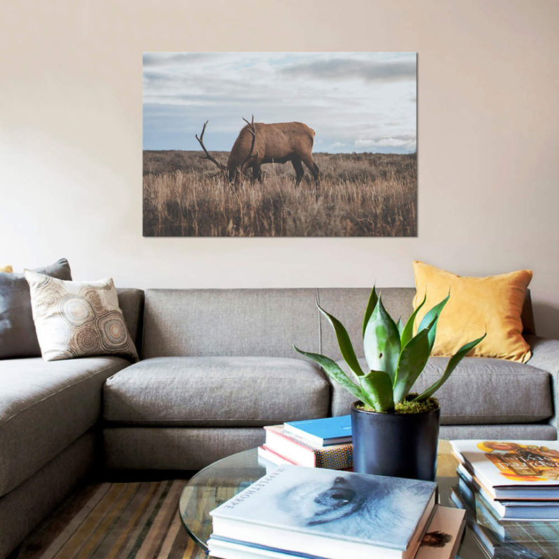 «Wyoming, USA» par Luke Anthony Gram, impression sur toile tendue, H 8 po x l 12 po x P 0,75 po, Toile tendue, Pas de tapis
