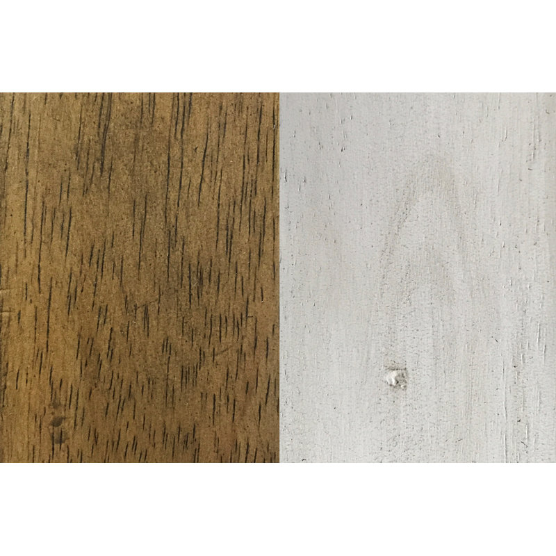 Tabouret court 17,75" en bois massif Country Grove