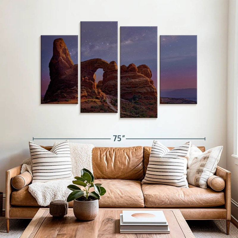 Alvord Windows Rock Arches National Park, H 42 po x l 68 po