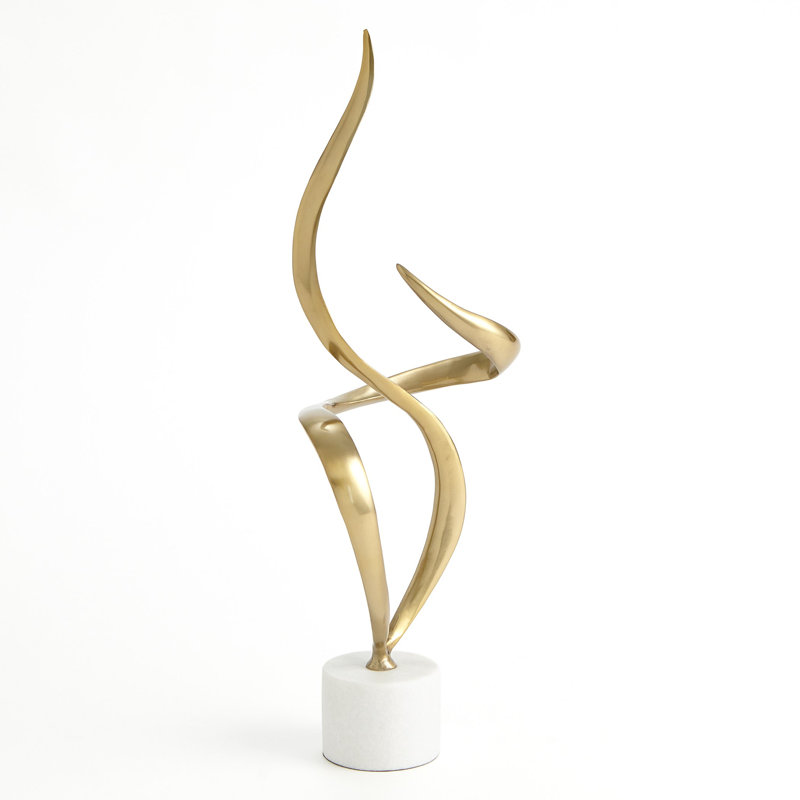 Swirl-Antique Brass