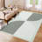 Modern Machine Washable Rug with Rubber Backing Geometric Non-Slip Area Rug for Living Room Bedroom Dining Room Office-725810347