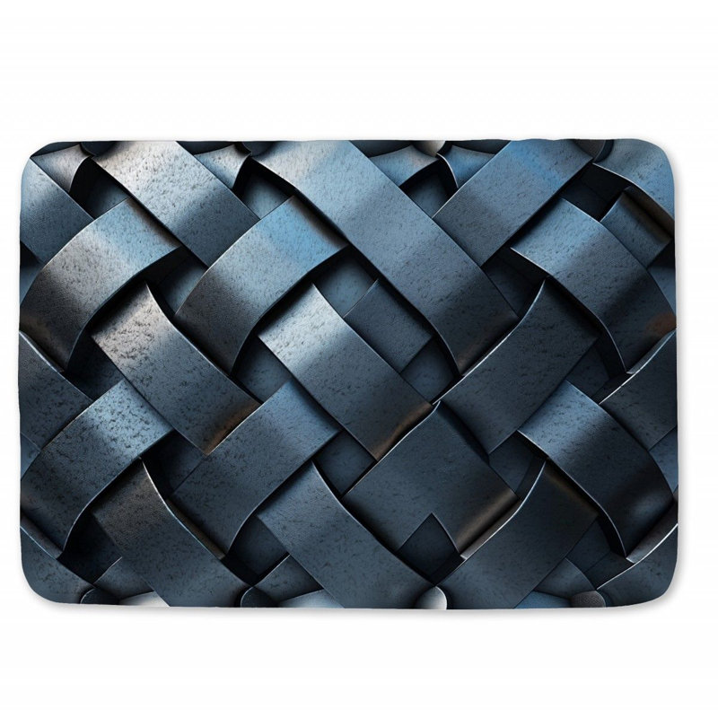 Tapis de bain en microfibre / microsuède Christyonna, L 17 po x L 24 po