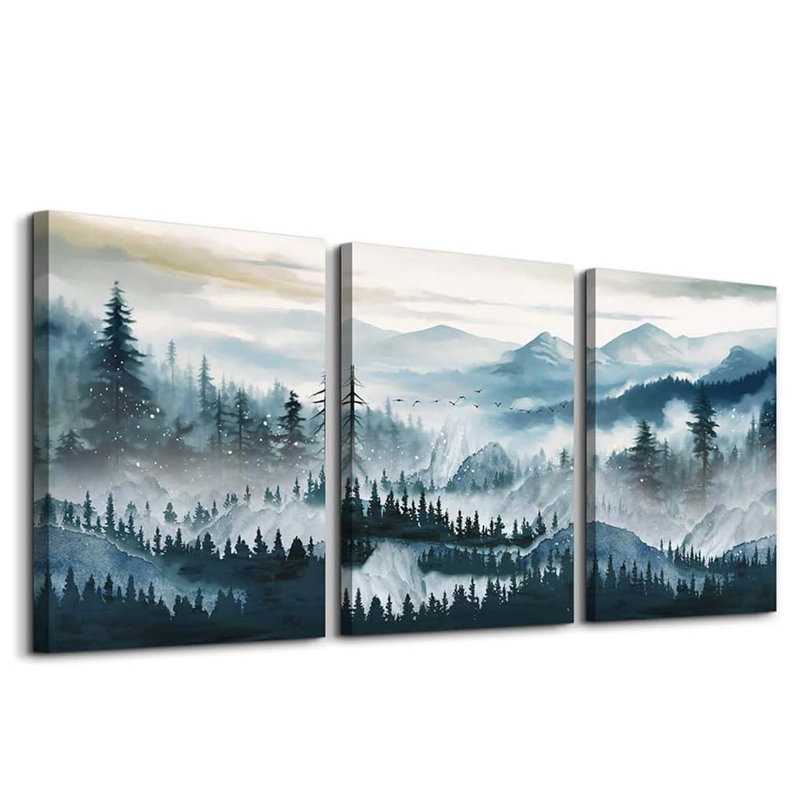 3 Piece Wrapped Canvas Print
