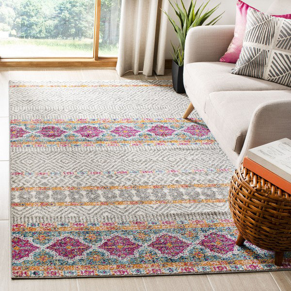 Tabb Geometric Area Rug, Rectangle 122 x 183 cm
