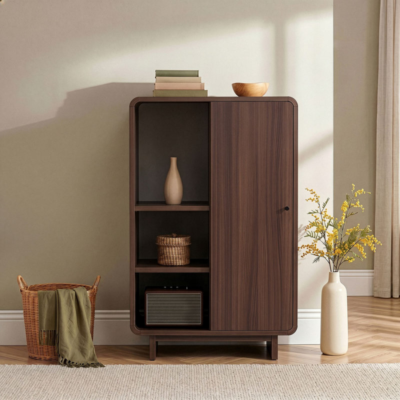 Particle Board / Chipboard Rectangle Accent Cabinet
