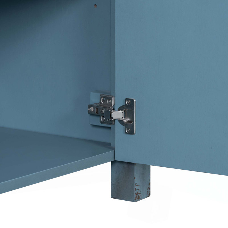 Meuble-lavabo 36 po, patiné rétro