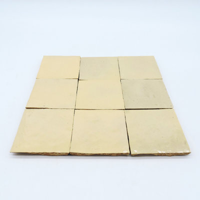 Carreau de sol et de mur en terre cuite 4 po x 4 po