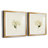Cornales Hydrangea I - White Hydrangea Blooms Wall Art, Matted and Framed Under Acrylic Glass, Set of 2, Large Living Room Wall Art-1652360307-1713492912-1653005655