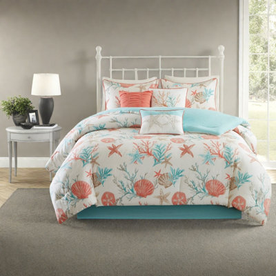 Ensembles de literie de luxe en satin de coton Cal King Coastal Home Comfort