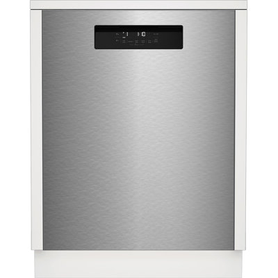 Tall Tub 24"" 48 dBA Built-In Front Control Dishwasher -  Blomberg, DWT52600SSIH