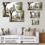 «Monochome Yellow and Gray Farm III - Barn Farm Ranch», art mural encadré-354390908-354391172