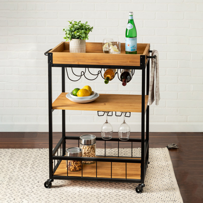 Bagnell Metal Bar Cart