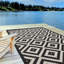 Ecology Collection Geometric Indoor / Outdoor Area Rug-1336961899