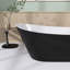59" x 29" Freestanding Soaking Acrylic Bathtub-91520719