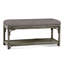 Summer Retreat Wicker Shelf Storage Bench-71425206-86505846