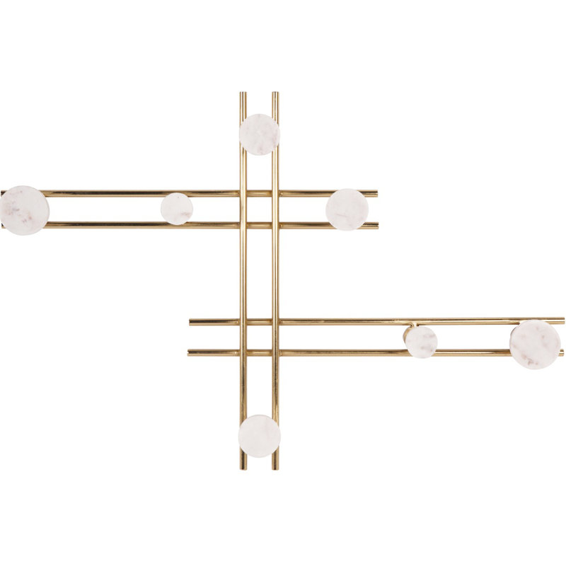 Iron Wall 7 - Hook Coat Rack