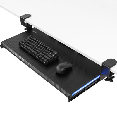 Plateau / tiroir à clavier H 1,5 po x l 32,5 po